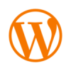 icone-wordpress-logo-symbole-et-favicon-orange